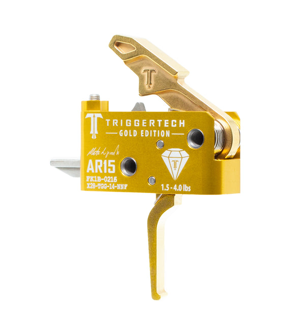 AR-15 Diamond Trigger GOLD EDITION (Two-Stage)